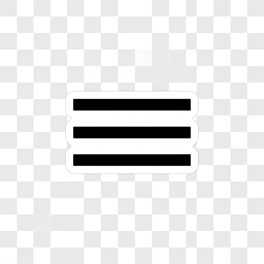 أيقونة القائمة