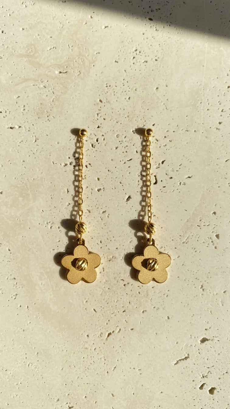 حلق ابرة وخيط - منظر أمامي