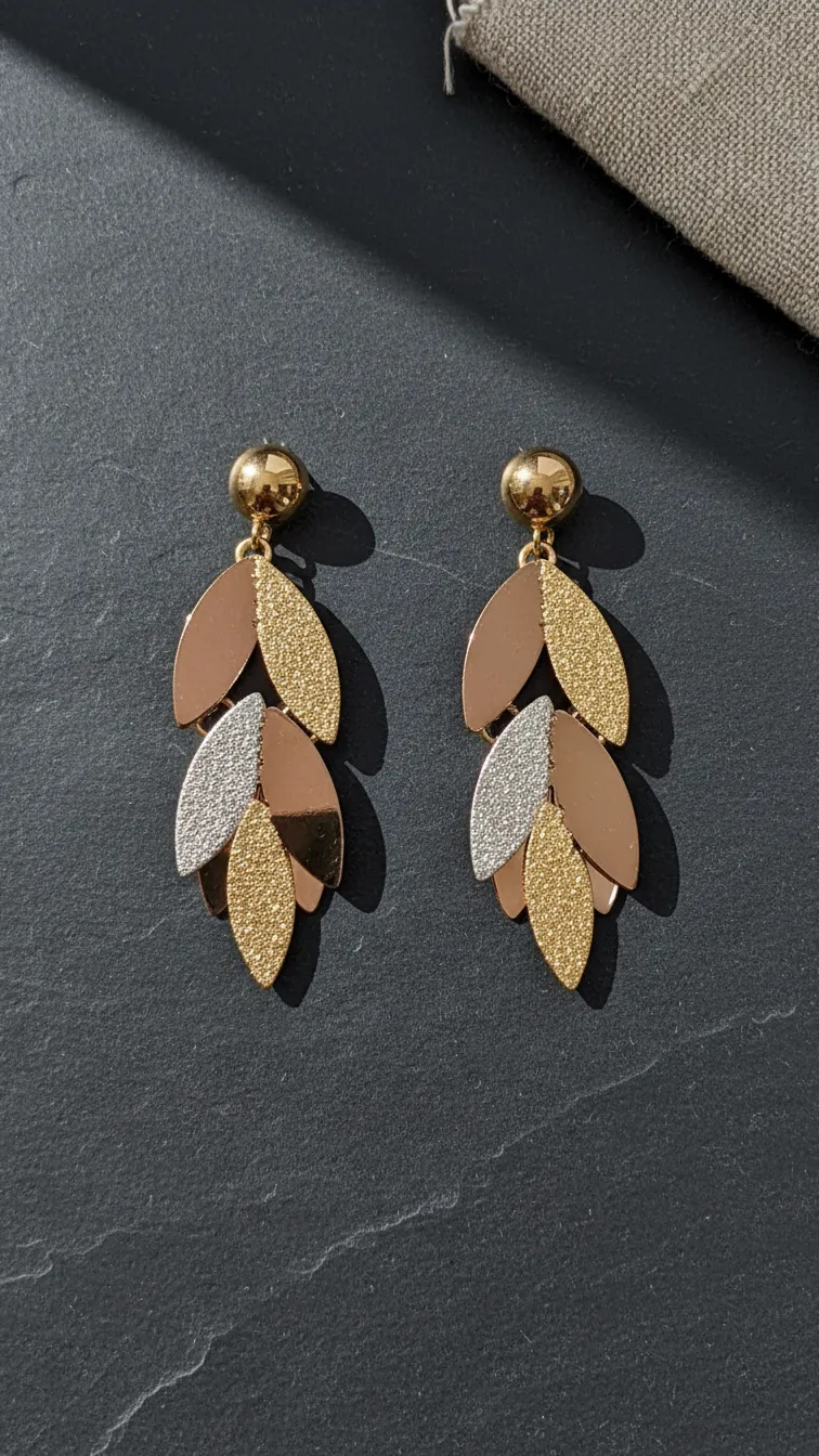 حلق سنبلة حديث - منظر أمامي